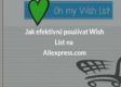 seznam přání na aliexpress