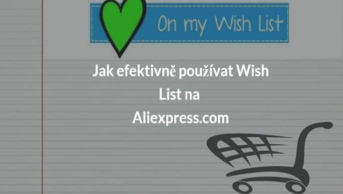 seznam přání na aliexpress