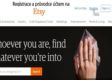 registrace a průvoce Etsy.com