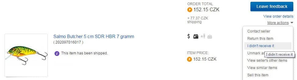 aukce ebay
